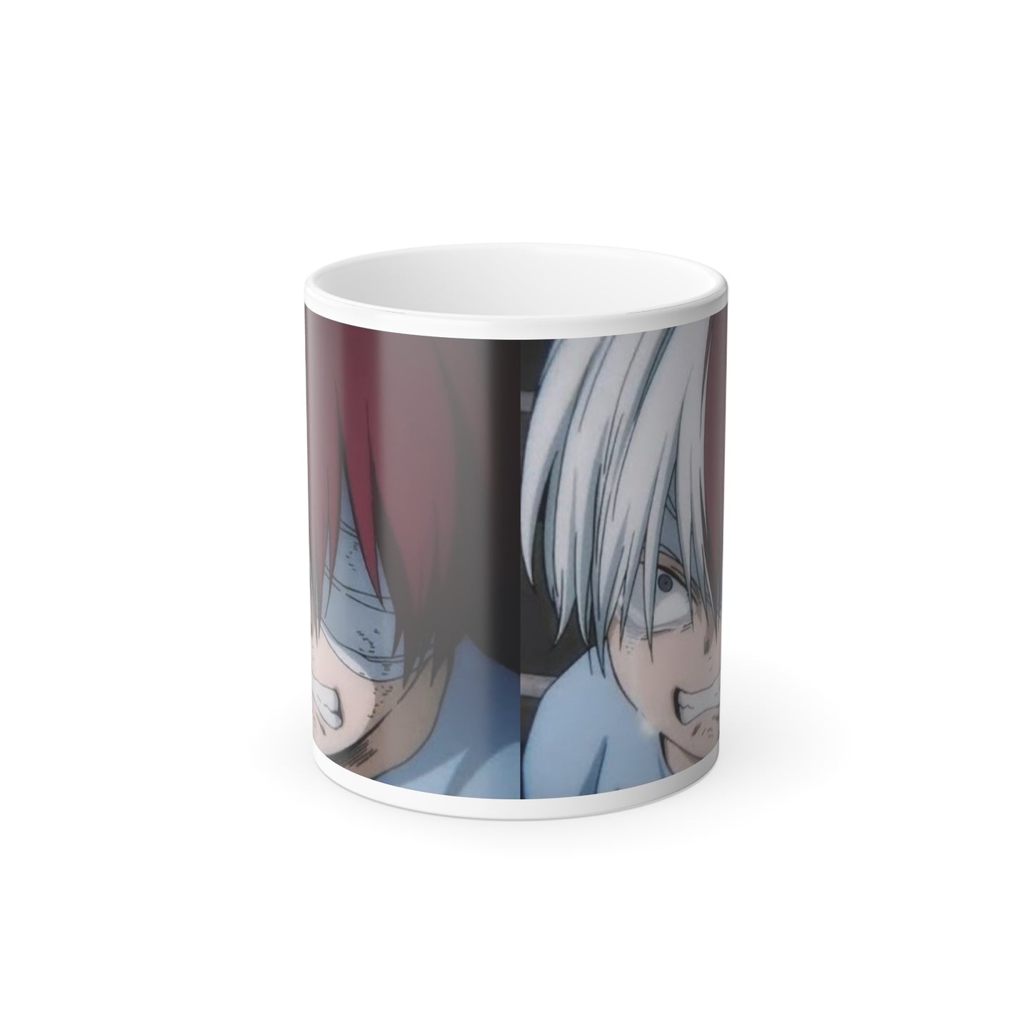 Crying Todoroki Color Morphing Mug, 11oz