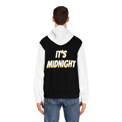 MidnightDre Men's Full-Zip Hoodie