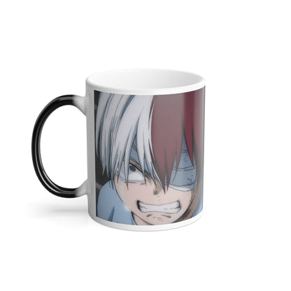 Crying Todoroki Color Morphing Mug, 11oz