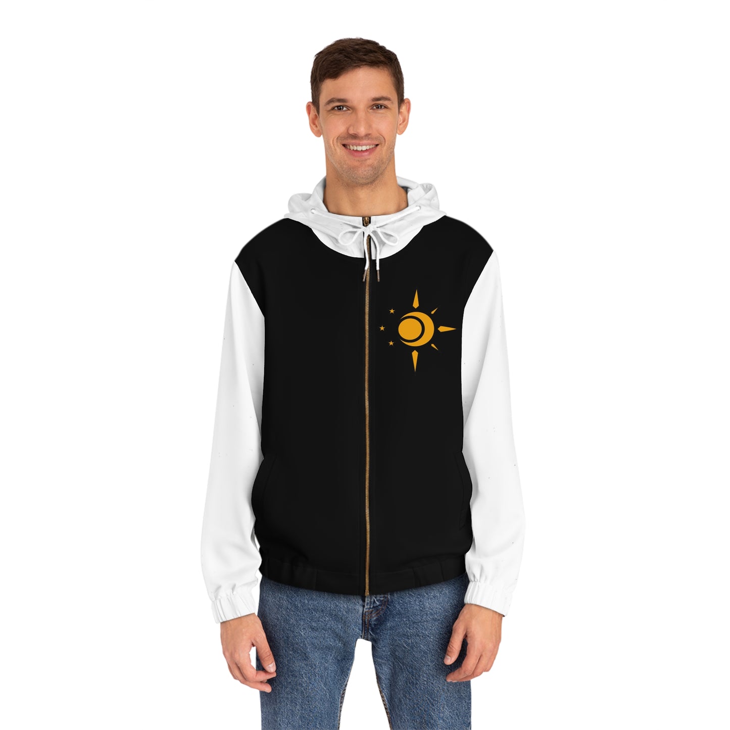 MidnightDre Men's Full-Zip Hoodie