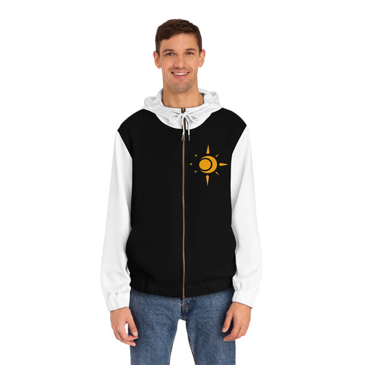 MidnightDre Men's Full-Zip Hoodie