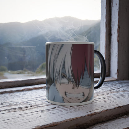 Crying Todoroki Color Morphing Mug, 11oz